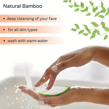 16PCS Reusable Face Makeup Remover Pads Facial Cleaning Face Towel Washable Face Round Fashionable Metal Box for All Skin Type