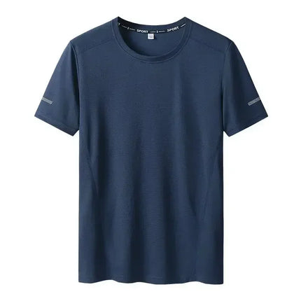 T-shirt for Men Plus Size 5XL/6XL Quick Drying T-shirt Round Neck Big Size Short Sleeve Oversized T Shirt