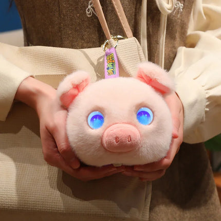 AI Plush Pig Toy Smart Interactive AI Chat Emotional Companion Stuffed Plush Educational Desk Companion Kids Gift