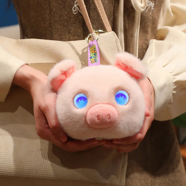 AI Plush Pig Toy Smart Interactive AI Chat Emotional Companion Stuffed Plush Educational Desk Companion Kids Gift