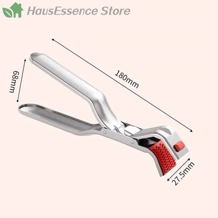 ※1pieces Anti-scalding Clip Hot Bowl Holder Dish Clamp Pot Pan Gripper Clip Air Fryer Dish Plate Retriever Tongs Kitchen