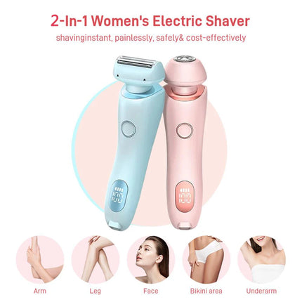 Lady Hair Removal Device Eyebrow Shaper Waterproof Electric Epilator for Women Whole-Body Trimmer Legs,Underarm,Arm Hair Remover