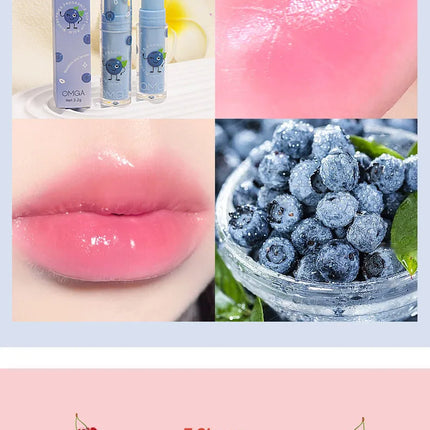 Fruity Color Changing Lip Balm Natural Temperature Change Coloured Lipstick Long Lasting Moisturizing Makeup Cosmetics for Women