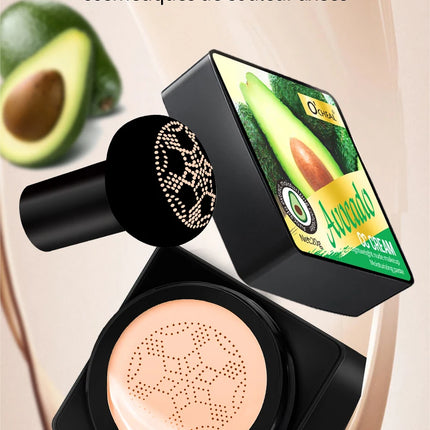 Air Cushion Foundation CC Cream Lightweight Natural Moisturizing Concealer Long Lasting Even Skin Tone Contour Makeup