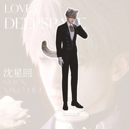 Game Love and Deep Space Acrylic Stand Sylus Xavier Zayne Rafay Cartoon Handsome Character Model Stand Desktop Display Fans Gift
