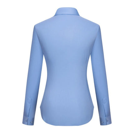 No-Iron Anti-Wrinkle 8XL New Fabric 50% Bamboo Fiber 46%Polyester 4%Spandex Men Shirts Long Sleeve Business work shirt Soft Cozy