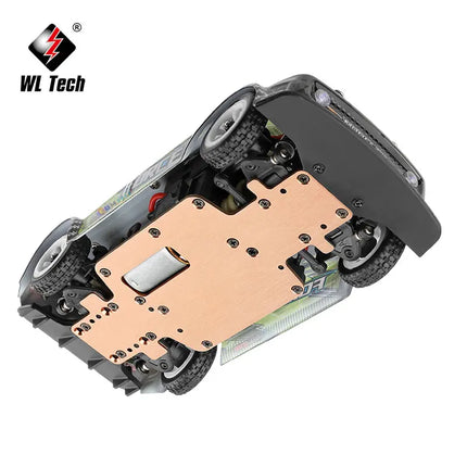 WLtoys 284131 1:28 4WD 2.4G Mini RC Racing Car High Speed Off-Road Remote Control LED Light Drift Alloy Truck Boys Toy Kids Gift