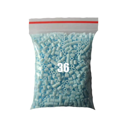 2000 pcs/Bag 2.6mm Hama Beads Puzzle Perlen Iron Beads Diy Perler Fuse Bead Intelligence Educational Toys