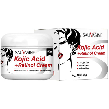 Kojic Acid Cream Remove Pigment Melanin Whitening Remove Dark Spots Cream Nourishing & Resurfacing Fade Skin Care Face Cream