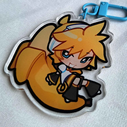 Vocaloid Acrylic Charm Keychains 2.5 Inch Character Anime Key Ring Collectible Pendants Unisex