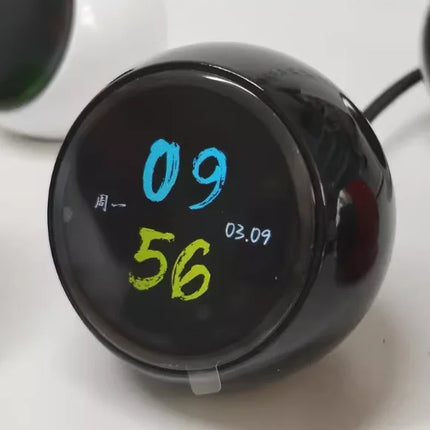 Smart Car Expression Robot Toy With Photo Album Mochi Potato Substitute Clock Feature Ideal Graduation Gift Electronic Ai Toy