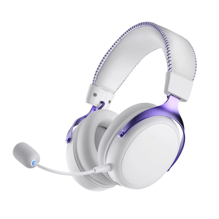 AKKO Verge S9 E-Sports Headset with Mic Quad-Mode Gaming Headphone 7.1 Channel Surround Sound Pro-Tuned FPS Audio 53mm Driver