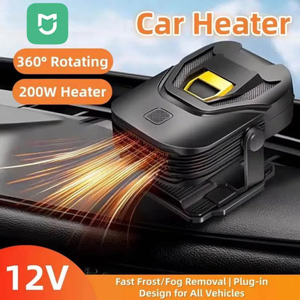 MIJIA Car Heater 12V Low Power Fast Heating  Defrost Defogger Overheat Prevention Foldable Car supplies Stand for Winter