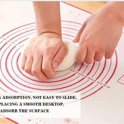 Silicone Baking Mat Kneading Pad Dough Mat Pizza Cake Dough Maker Kitchen Cooking Grill Non-Stick Gadgets Bakeware Pastry Mat
