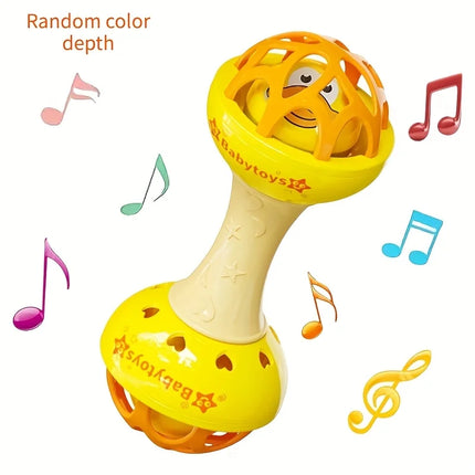 Hand cranked interactive sensory toy  ， learning and exercising hand holding ability, deal gift for children over 0 years old
