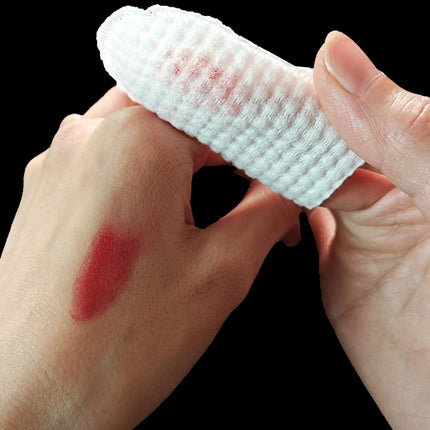 120PCS Makeup Removal Cotton Pads Hand-insert Disposable Makeup Accessories Remover Practical Face Soft U-shaped Remover Paper