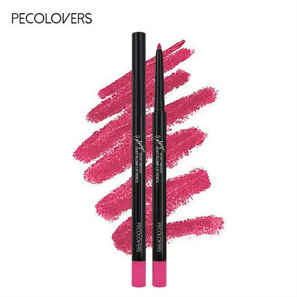 Long-Lasting Matte Lip Pencil - Waterproof, Smudge-Resistant, All Skin Types, Diverse Shades