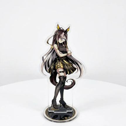 Horse Racing Anime Uma Musume Pretty Derby Acrylic Stand Keyring Tokai Teio Oguri Cap Special Week Clear Figure Collectible Gift