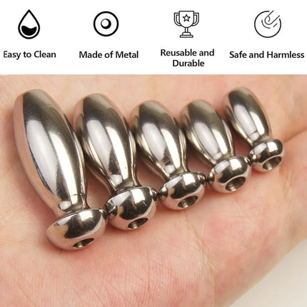 Stainless Steel Penis Plug,Hollow Urethral Catheter Rod,Metal Urethra Dilator Sounds Sounding,Sex Toys for Men