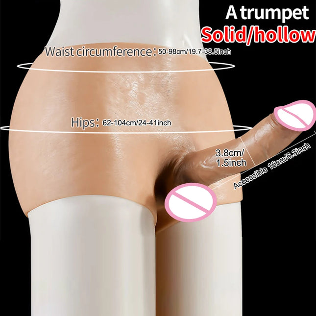 Silicone Pegging Strapon Penis Pants Dildo for Women Realistic Dildos Masturbators Penis Sex Toys for Women Lesbians Adults 18+