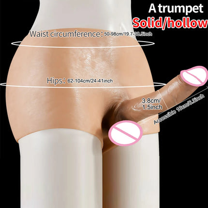 Silicone Pegging Strapon Penis Pants Dildo for Women Realistic Dildos Masturbators Penis Sex Toys for Women Lesbians Adults 18+