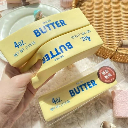 Squishy Elastic Butter Stick Fidget Toy Soft Touch Stress Relief Game Funny Decompression Prank Squeeze Toy For Anxiety Relief