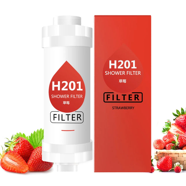 Scented Shower Head Filter,Water Softener, Soft& Improve Hair / Skin Fragrance Chlorine Removal,Bathroom Accessories