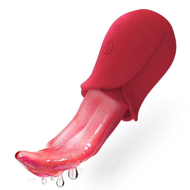 Powerful Tongue Vibrator Female Licking Clitoris Nipple Stimulator Sucking Vagina Massager Masturbation Sex Toys for Women 18+