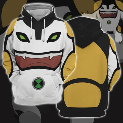 Popular Ben 10 Omnitrix Cosplay Hoodies 3D Ben Tennyson Printed Anime Cartoon Sweatshirt Summer Men Women Tracksuit Y2k Pullover