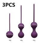 3pcs Dark Purple