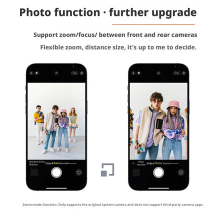 Transparent Scrolling Ring Remote for TikTok YouTube Instagram Video Scroller Page Turner Clicker Bluetooth Camera Shutter