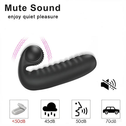 Sex Toys Finger Sleeve Vibrator G Spot Massage Clit Stimulate Female Masturbator Adult Products