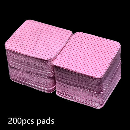100/200/300Pcs Nail Wipe Cotton Pads Gel Nail Polish Acrylic Remover Lint Free Cotton Nail Wipes
