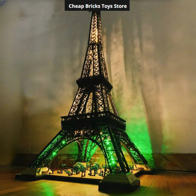 Cheapest 2026 Moc 1.49m 10001 Pcs Compatible Large Eiffel Tower Adults Birthday Christmas Gifts MOC Building Block Bricks