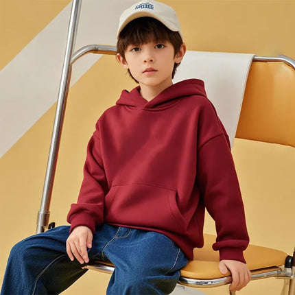 New Kids Girls Hoodie Sweatshirts Cute Pink Casual Autumn Long Sleeve Boys Jackets Tops Children's Clothes Teen 6 8 10 12 Years