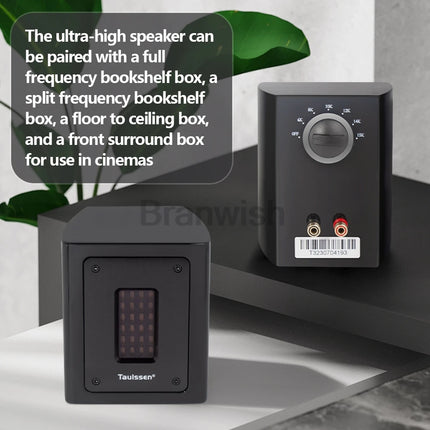 Brand New Fever Independent Ribbon Super Tweeter 5Ohm Passive Speaker External Tweeter Sound Box Extension 30W