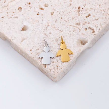 5pcs/Lot Stainless Steel Hollow Animal Cat Or Dog Claw Charm For DIY Necklace Bracelet Earrings Jewelry Accessories Pendants