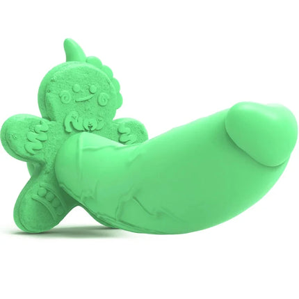 Monster Dildo Silicone Fantasy Colourful Cute Dildo Gingerbread Man Strong Suction Cup Dragon Dildo Anal Plug Sex Toys For Women