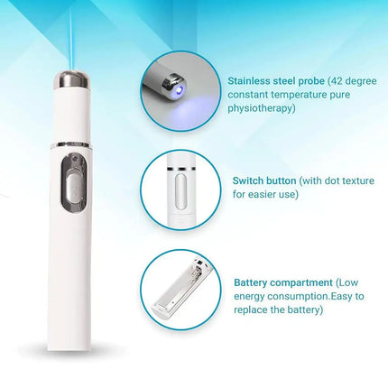 3Pcs Facial Beauty Device Eye Massager Heating Vibration Reduce Eye Bags Blue Light LED Black Eye Circles Facial Care Tool