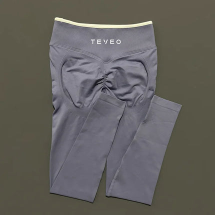 TEVEO Ignite Sculpt Scrunch Leggings Woman Seamless Yoga Pants Hip Lifting Running Sports Sweatpants Gym Workout Legging