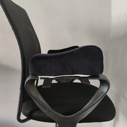 2PC Office Chair Armrest Pads Soft Adjustable Chair Arm Pillow Relieve Elbow Pressure Suitable for Home Office