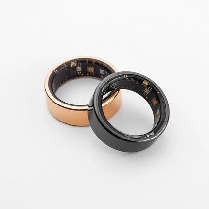 COLMI R02 Smart Ring Military Grade Titanium Steel Shell Health Monitoring IP68 & 3ATM Waterproof Multi-sport Modes