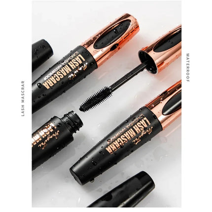 Waterproof Anti-sweat Mascara Lengthens Eyelashes Extension Black Thick Eye Lashes Makeup Cosmetic Makeup Brushes Eye