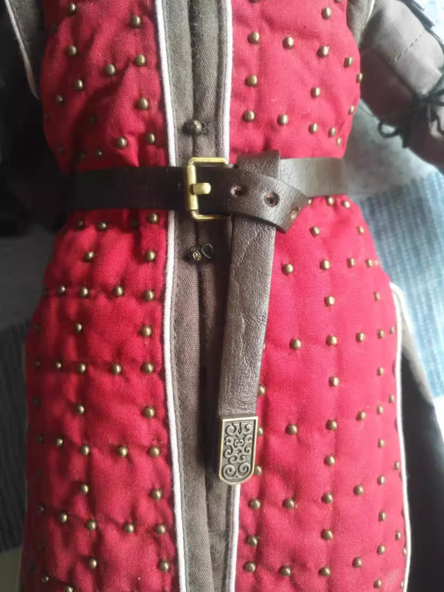 1/6 Scale Ancient Soldier Metal Leather Belt Model for 12'' Male