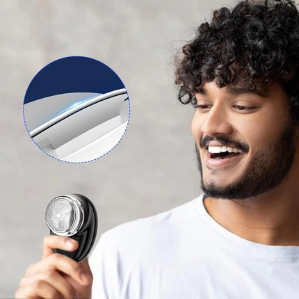 Electric shaver waterproof mini charging portable facial shaver travel beard repair tool beard repair tool facial shaver