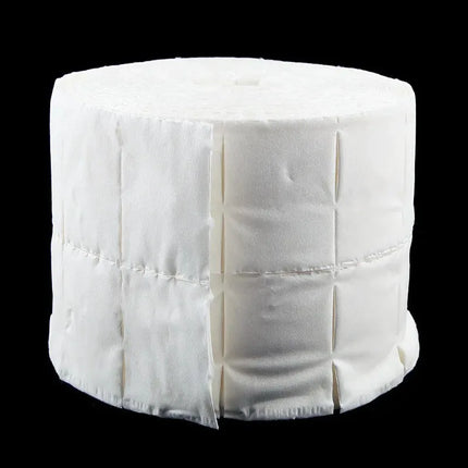 300Pcs Nail Wipe Cotton Pads Nail Manicure Soak Nail Art Cleaning Manicure Tool Polish Remover Cleaner Paper Small Roll