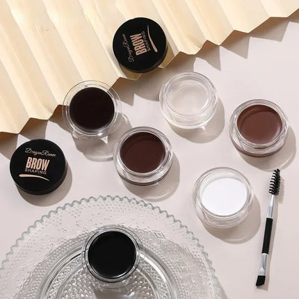 3D Wild Eyebrow Gel Wax Brow Styling Soap Waterproof Long Lasting Tint Eyebrows Enhancers Brows White Brown Eye Makeup Cosmetic