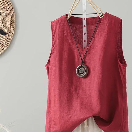 Retro Han Hanma Svel Strap Vest Women's Inner Summer Overhead Base irt  Casual Versatile Slimming Top