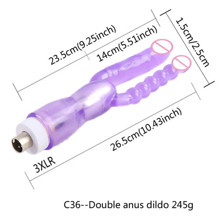 Fredorch Entry Level Sex Machine A2 / F2 /F3 Attachment 3XLR Accessories Dildos Suction Cup Sex Products For Women for Man