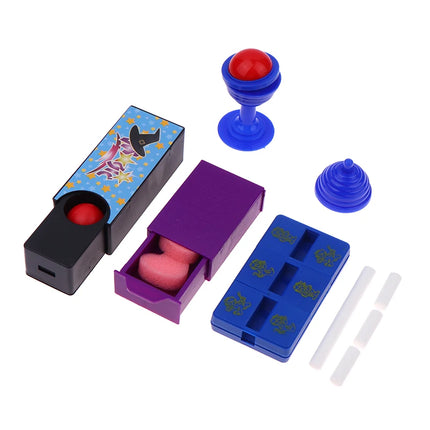 1Pc Funny Gadgets Kids Toys Changeable Magic Box Puzzle Interaction Close-Up Magic Props Tricks Classic